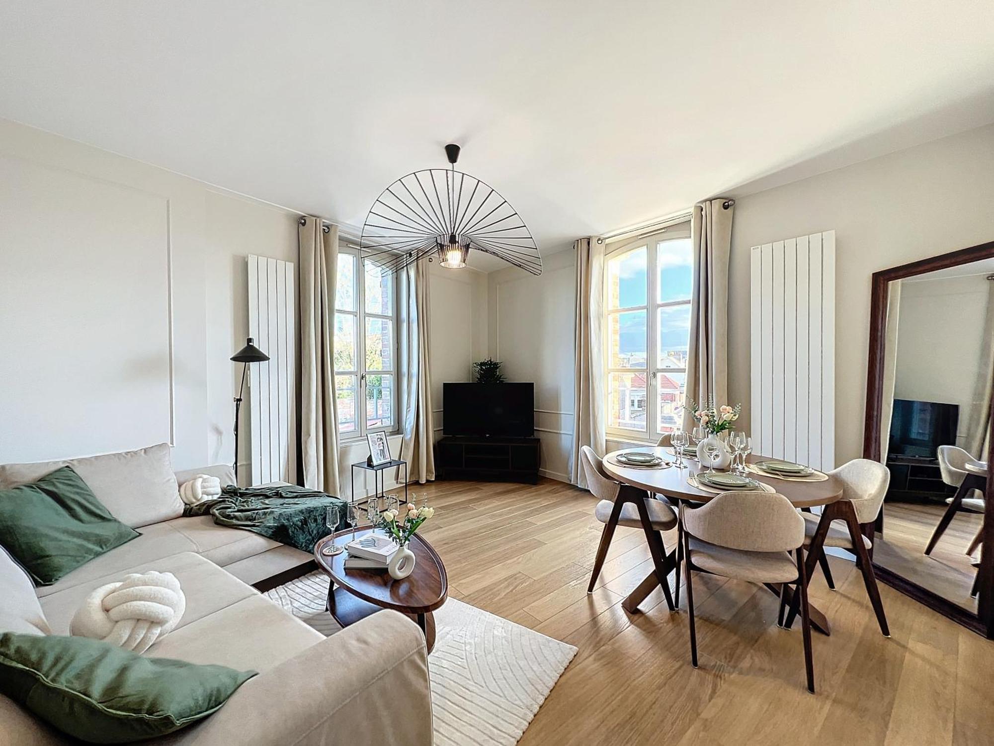 Le Patio'Nnement, Troyes, Centre Apartment Luaran gambar